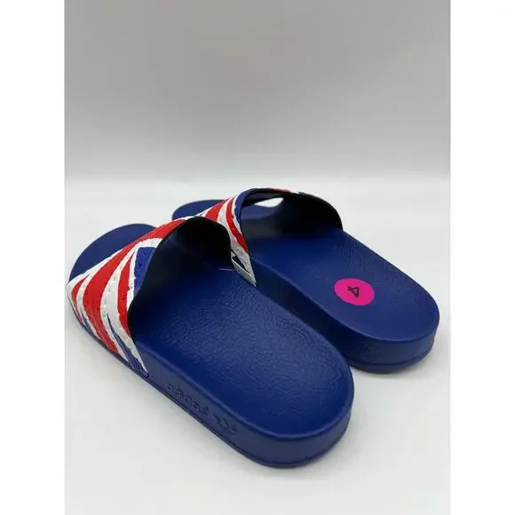 Adidas Originals Adilette Great Britain Slides G55377 Men’s Size 4 NWT - Picture 9 of 12